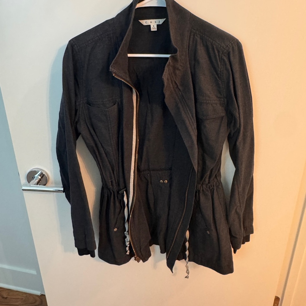 CAbi Women's Black Utility Jacket